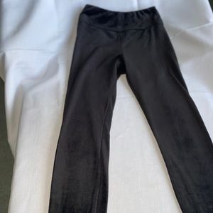 Velvet leggings